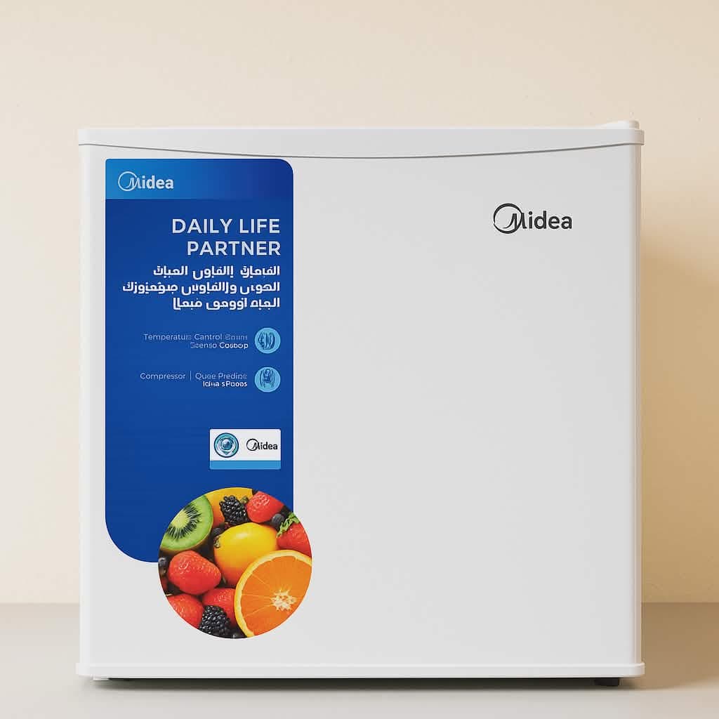 Mini Bar Midea 50L ثلاجة صغيرة