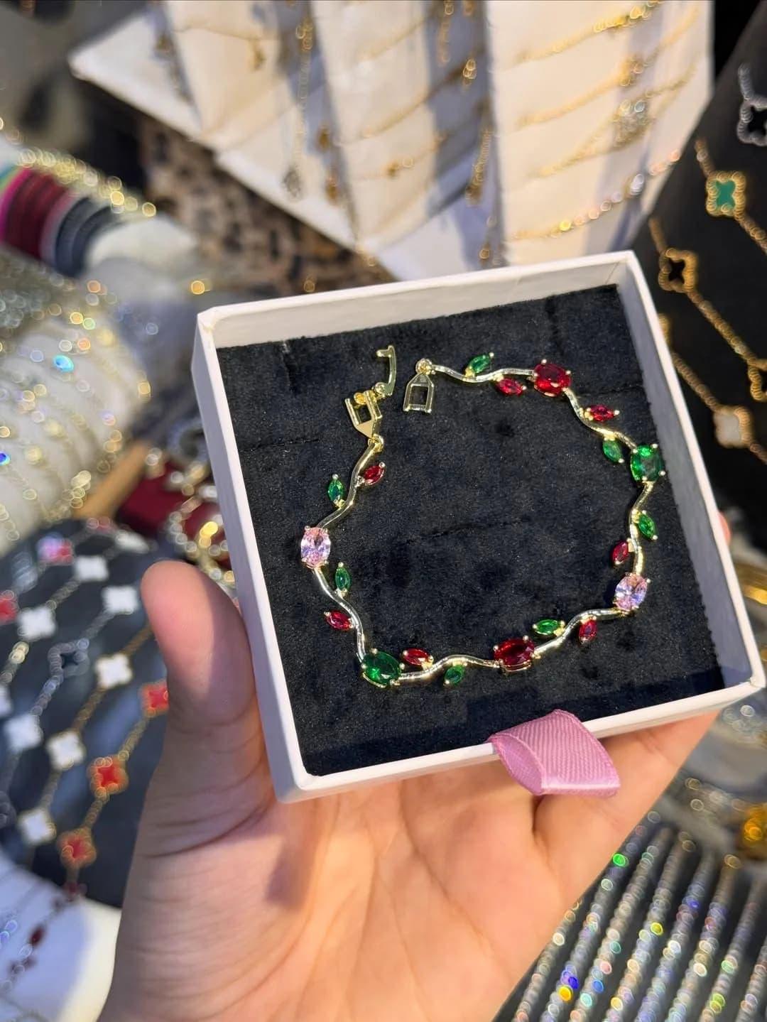 سوار زهرة التوليب | Bracelet Fleur Tulipe 4