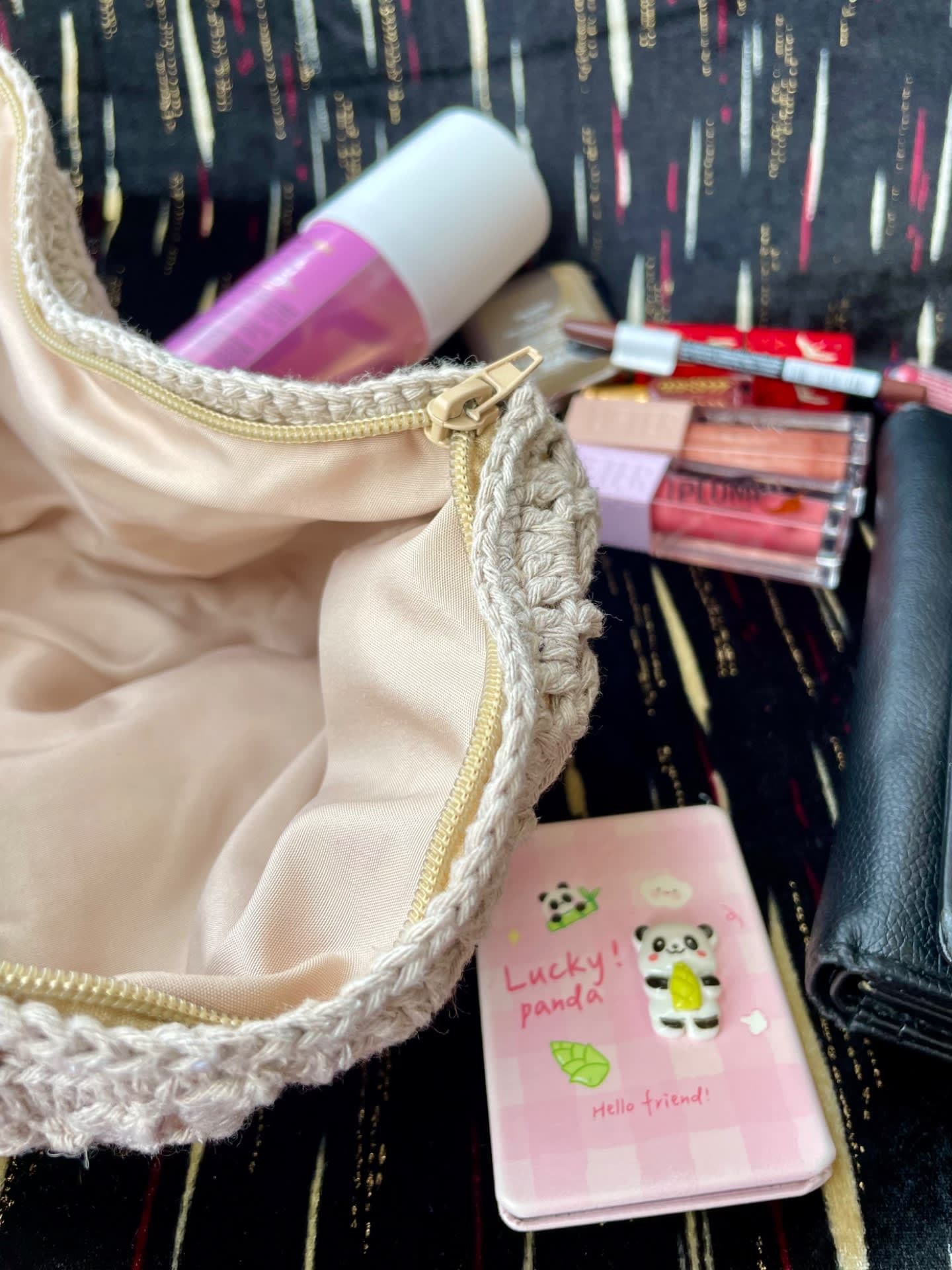 Pochette crochet