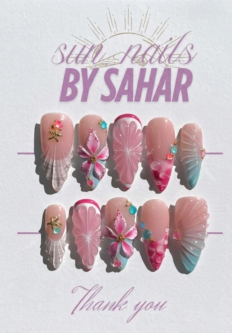 Press on nails Summer