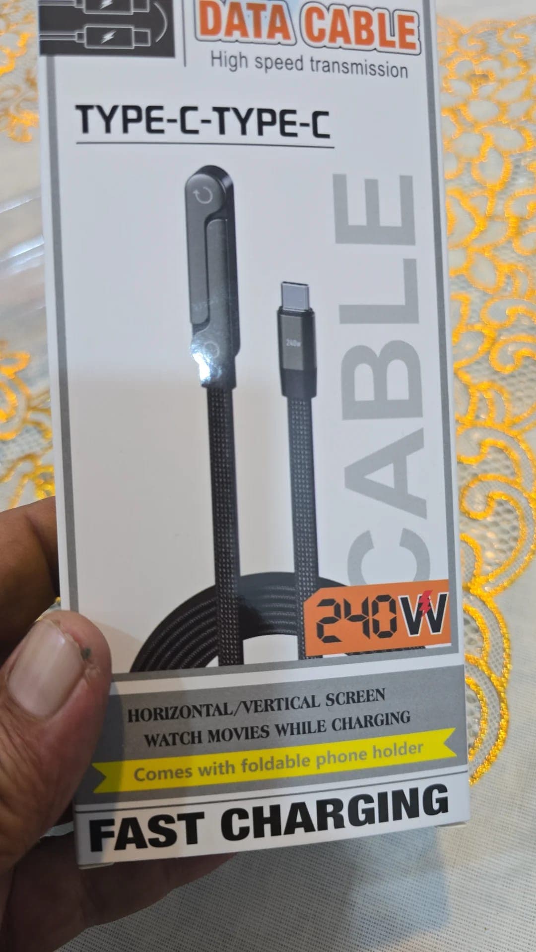Suport cable 240w 1m5