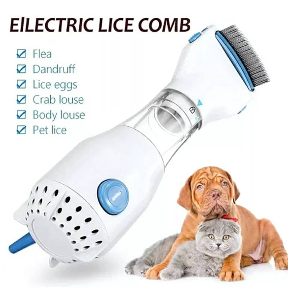 Comb Peigne Anti-Poux Électrique &amp; Nettoyeur Cheveux 2