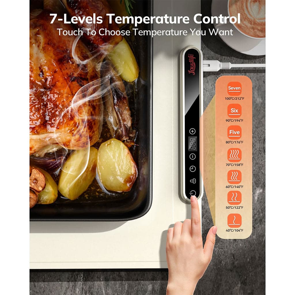 Tapis électrique chauffant en silicone alimentaire à température réglable – بساط تسخين المأكولات 2