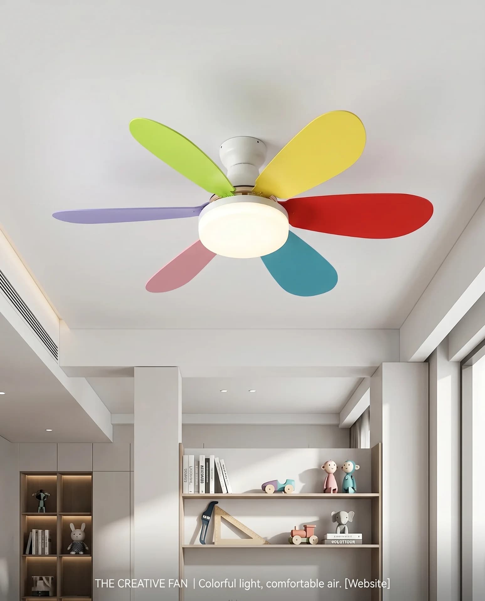 Flower Fan Light 4