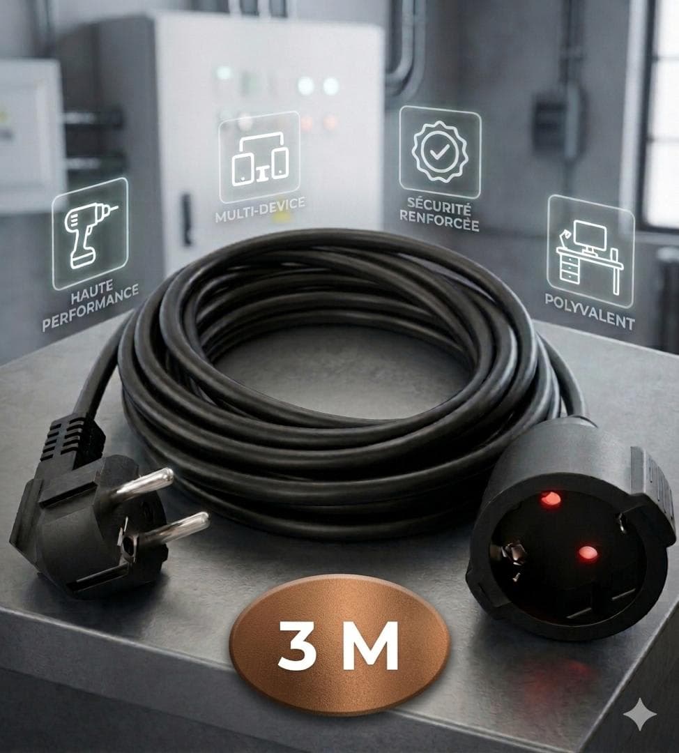 Rallonge Electrique 3M 