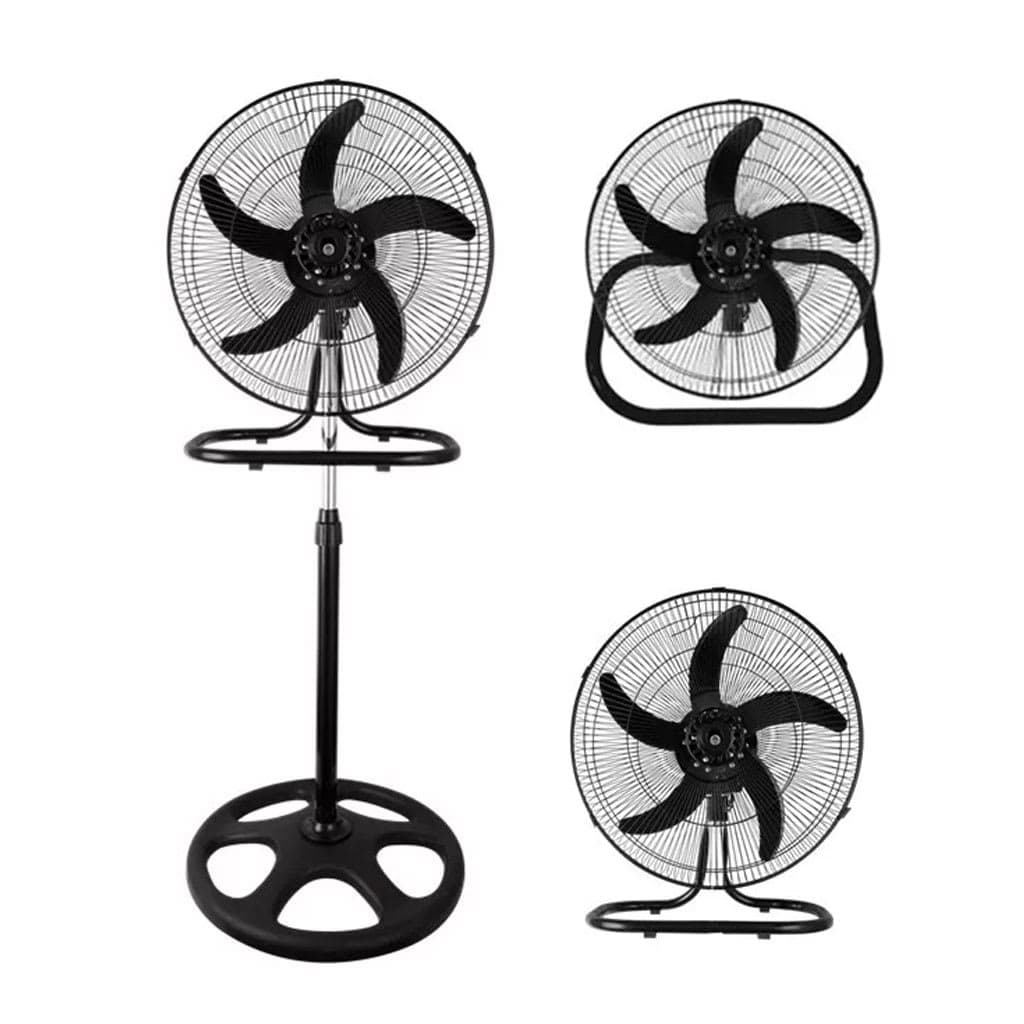 Ventilateur Multifonction 3en1 5 Lames Puissantes - مروحة التبريد وتدوير الهواء المتطورة 3 في 1 3