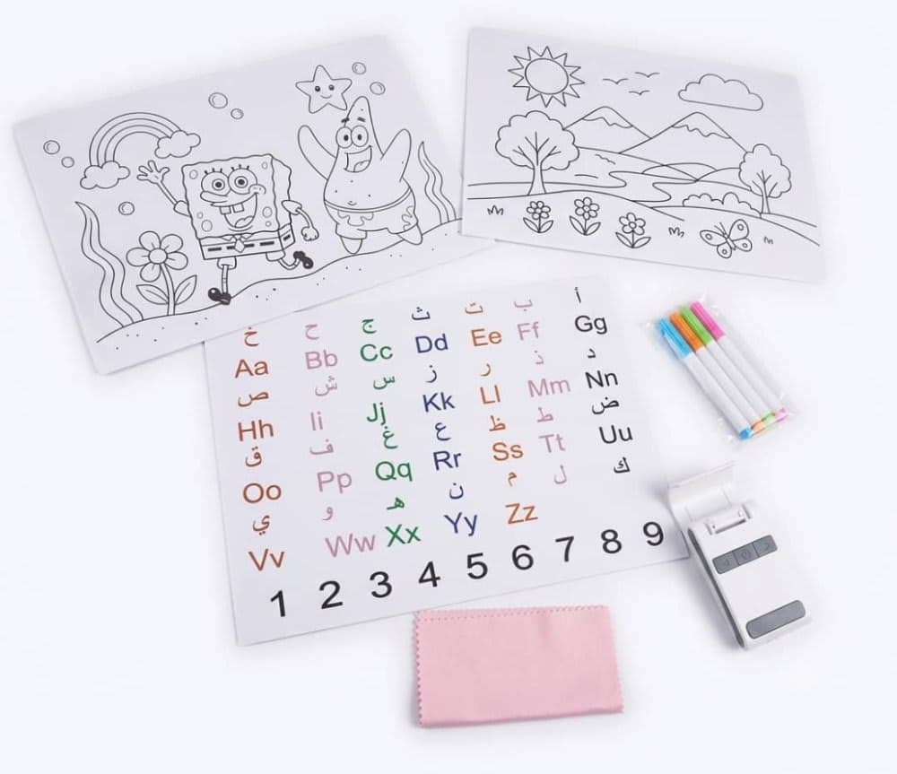 لوحة الرسم والكتابة المضيئة للأطفال (LED Drawing Tablet) 2
