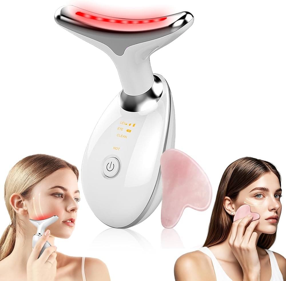 جهاز شد الرقبة والوجه بتقنية LED و Microcurrent – مدلك &amp;amp;quot;V-Face&amp;amp;quot; الاحترافي 2