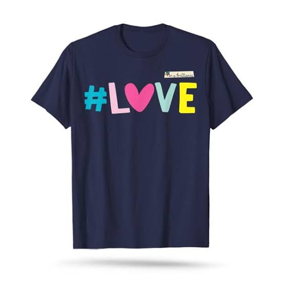 تريكو صيفي  T-SHIRT LOVE  2