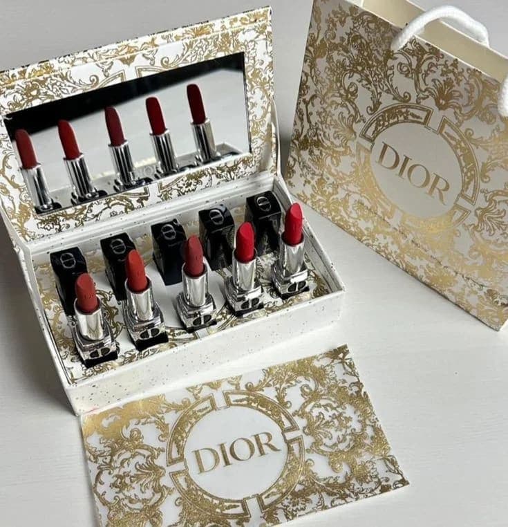 💄 Coffret Rouge Dior – Édition Limitée ✨