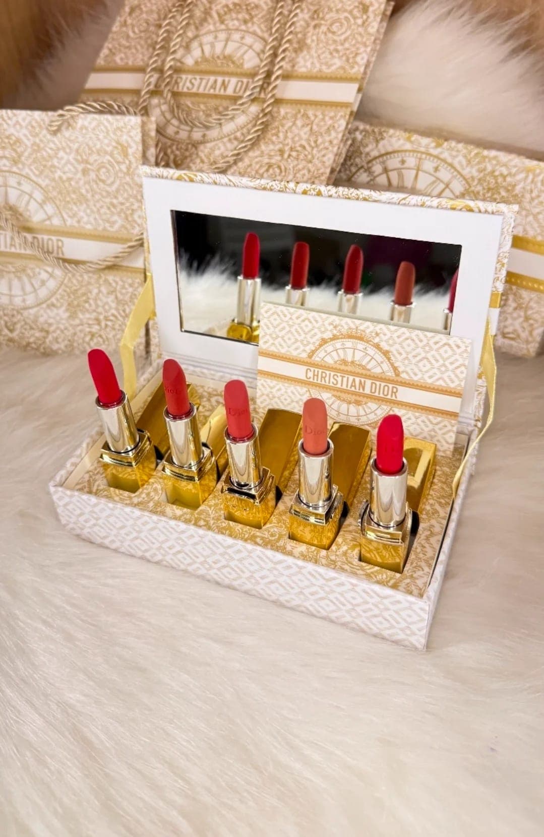 💄 Coffret Rouge Dior – Édition Limitée ✨ 2