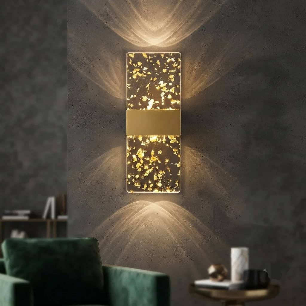 applique murale LED gold 2