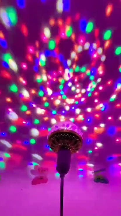 مصباح LED الكروي السحري الدوار 3