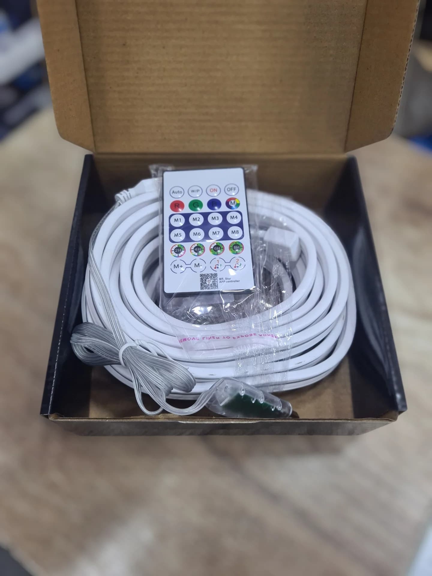 LED RGB neon rope حبل ألوان مضيئ 2
