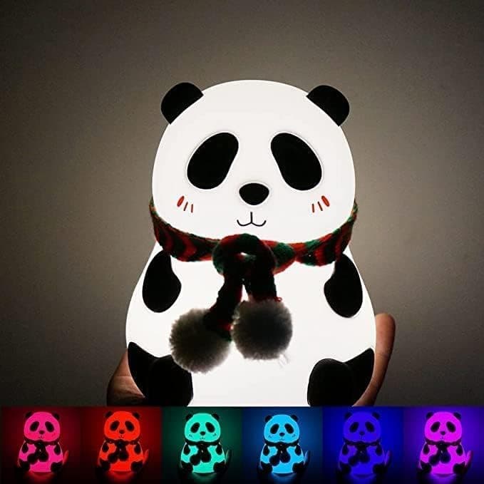 🐼 باندا السيليكون المضيء بالألوان  🐼 4