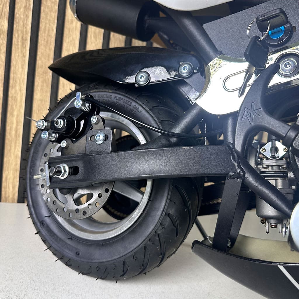 Mini Moto GP pour Enfants Moteur 49cc Démarrage à Tirette - دراجة نارية محرك بنزين 3