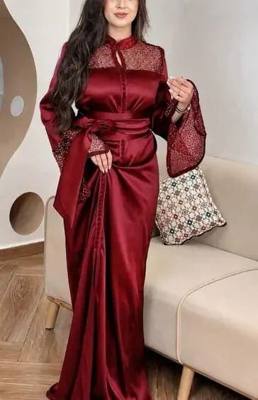 قفطان ساتان  2