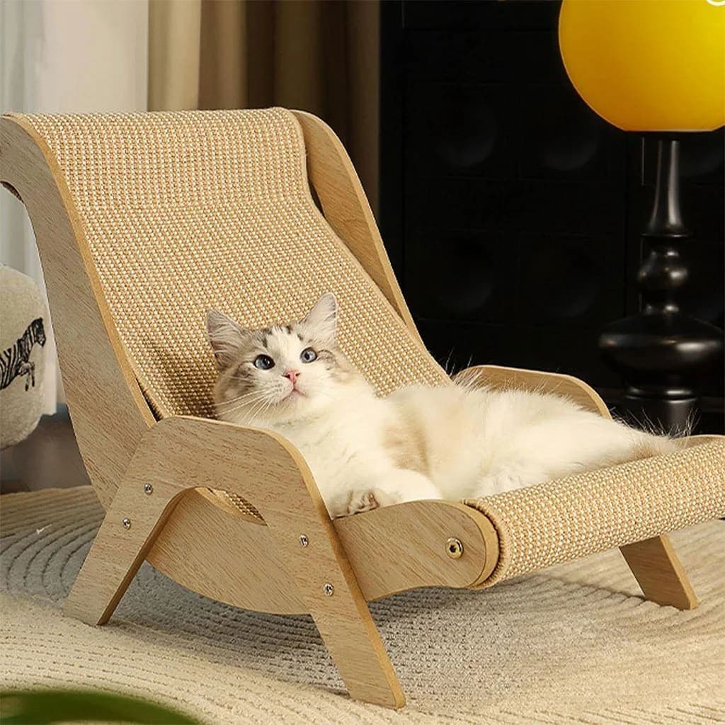 Chaise Longue en Sisal pour Chat et Animaux de Compagnie – كرسي للقط والحيونات الأليفة 3