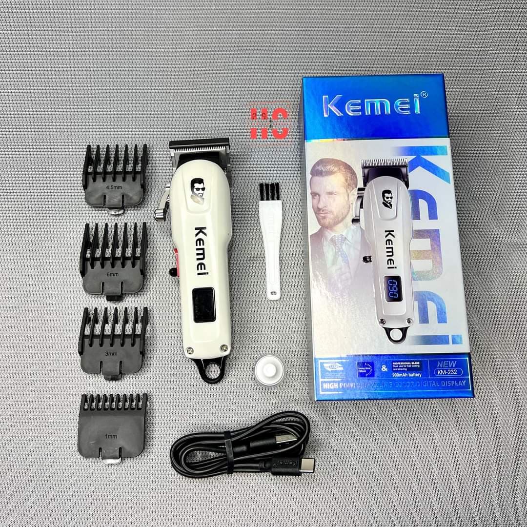 tondeuse kemei 232 rechargeable  4