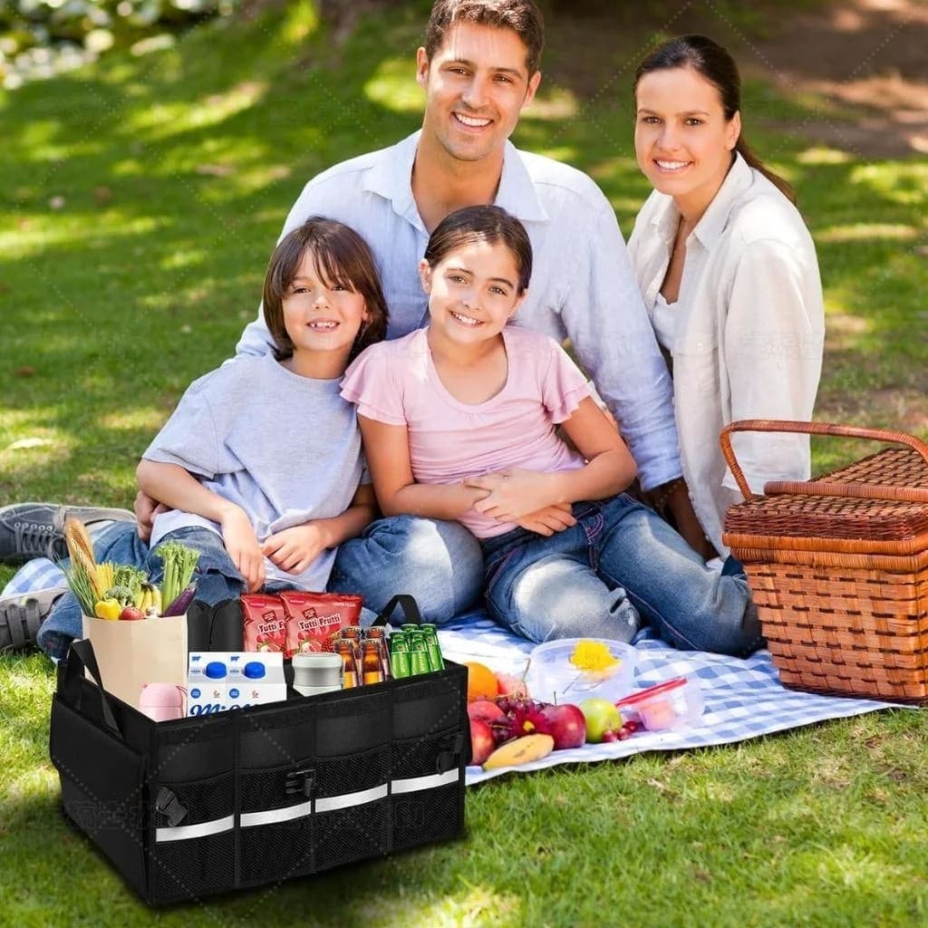 Organisateur de Coffre Pliable et Imperméable avec Multi-Compartiments  5