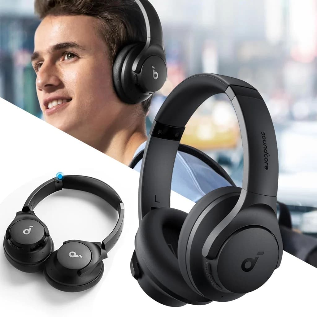 Casque Sans Fil Anker Q20i avec Réduction de Bruit Active  2