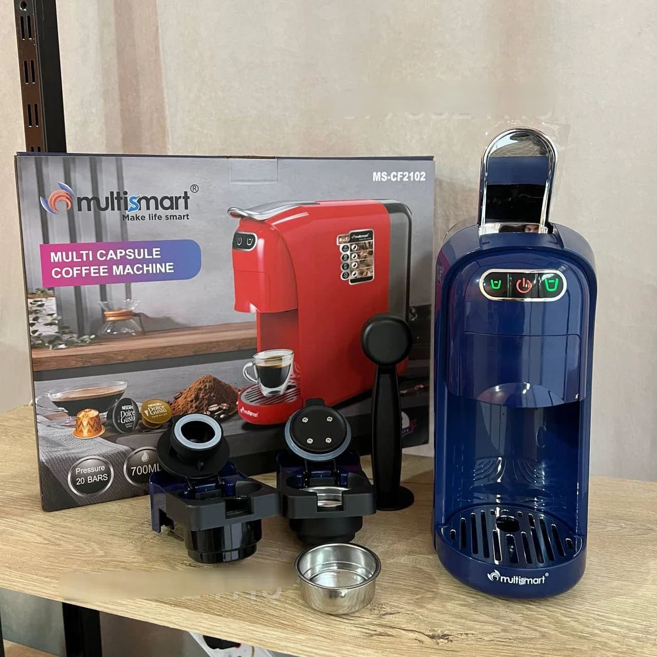 Multismart Ms-cf2102 Cafetiere 4in1 2