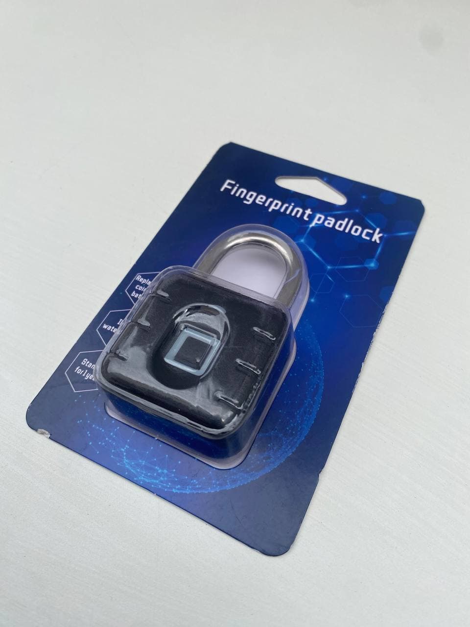 Cadenas à Empreintes Digitales étanche, Serrure Biométrique En Métal Sans Clé