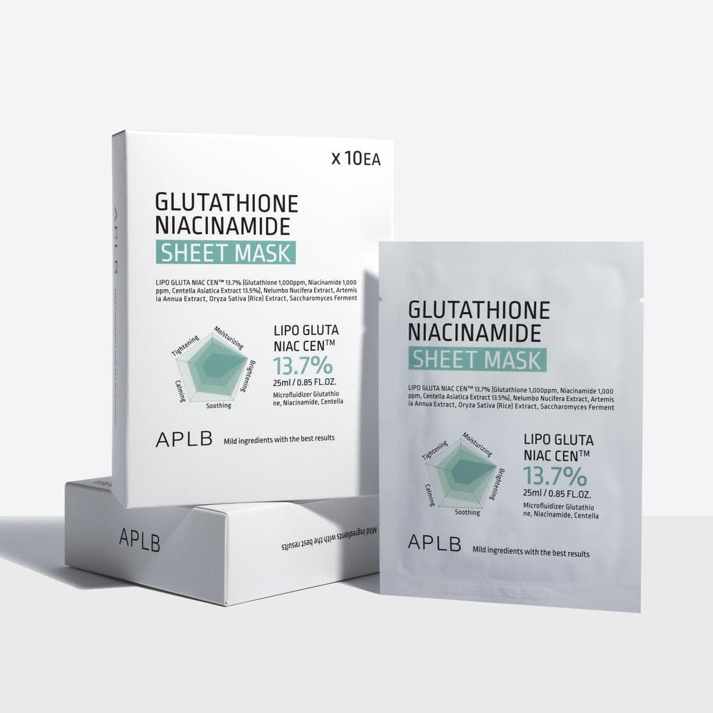 APLB Glutathione Niacinamide Sheet Mask