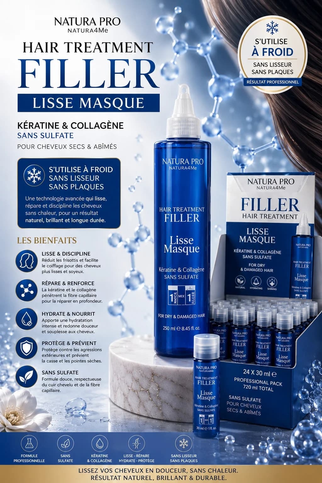 Filler a froid Hair Treatment Lisse 2