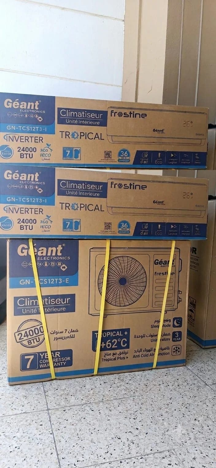 Climatiseur 24000Btu Tropical Marque Géant Forstine +62° 2