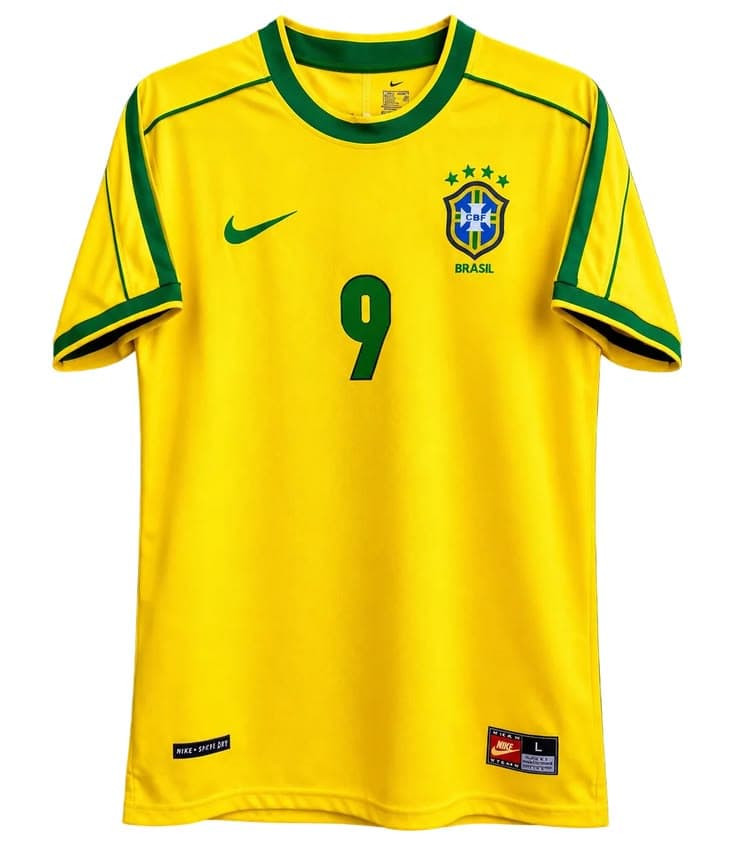 BRAZIL 9 SOCCER T-SHIRT  2