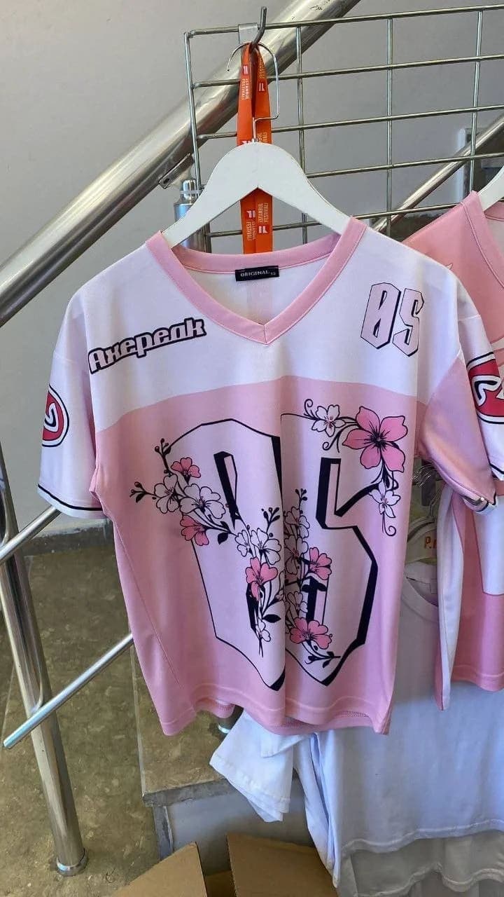 PINK VINTAGE JERSEY T-SHIRT  3