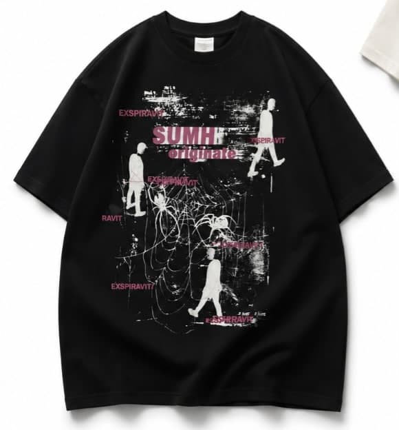 DARK STREETS oversized tee spider 