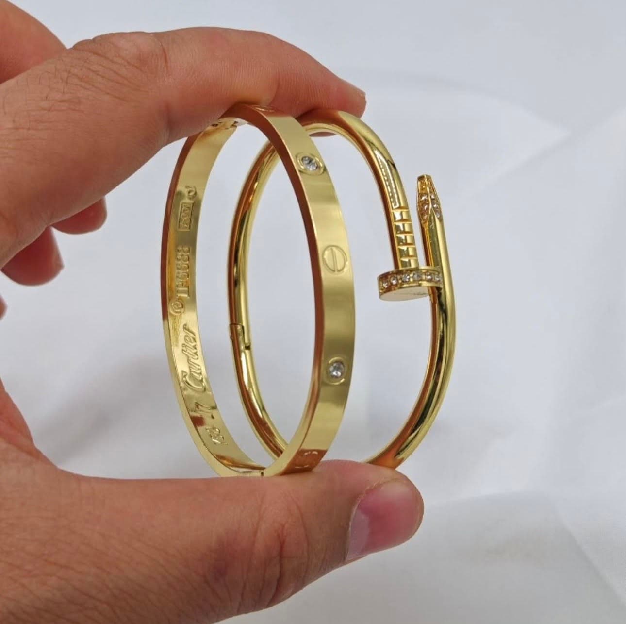 Braclet Cartier Love + Cartier Clou 3