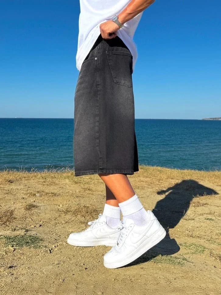 BAGGY JORT BLACK 