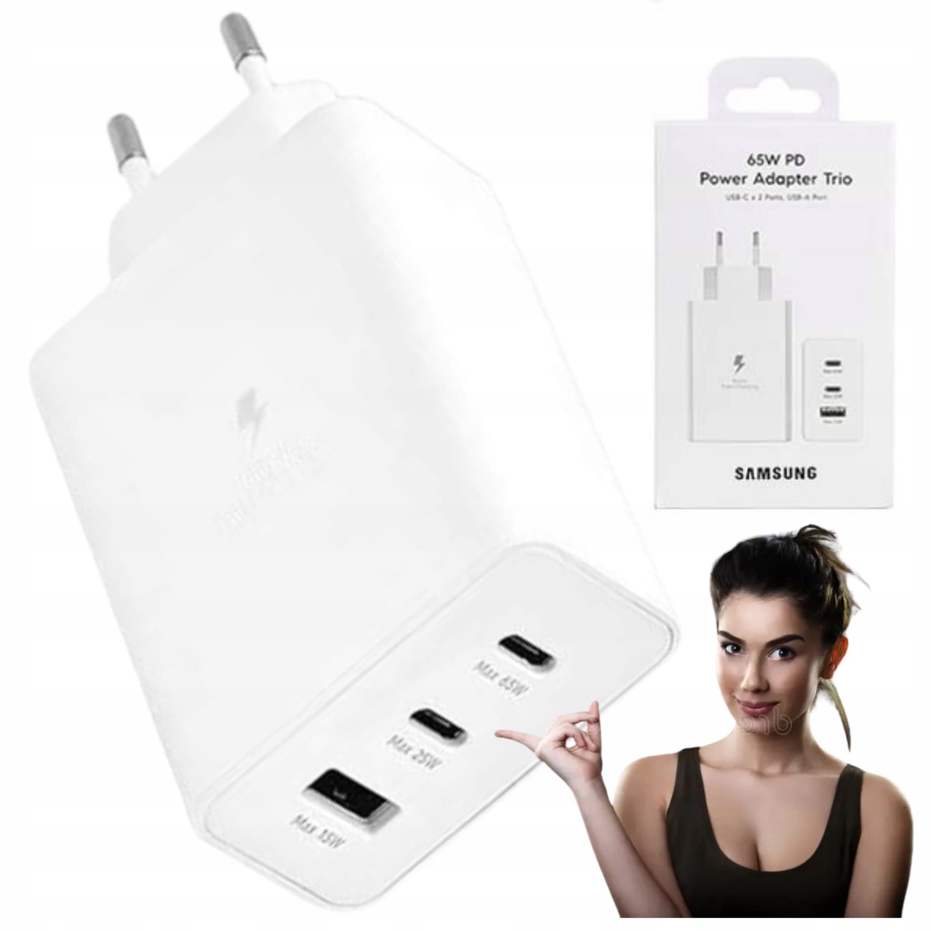 Adapteur Samsung 65W TRIO 2