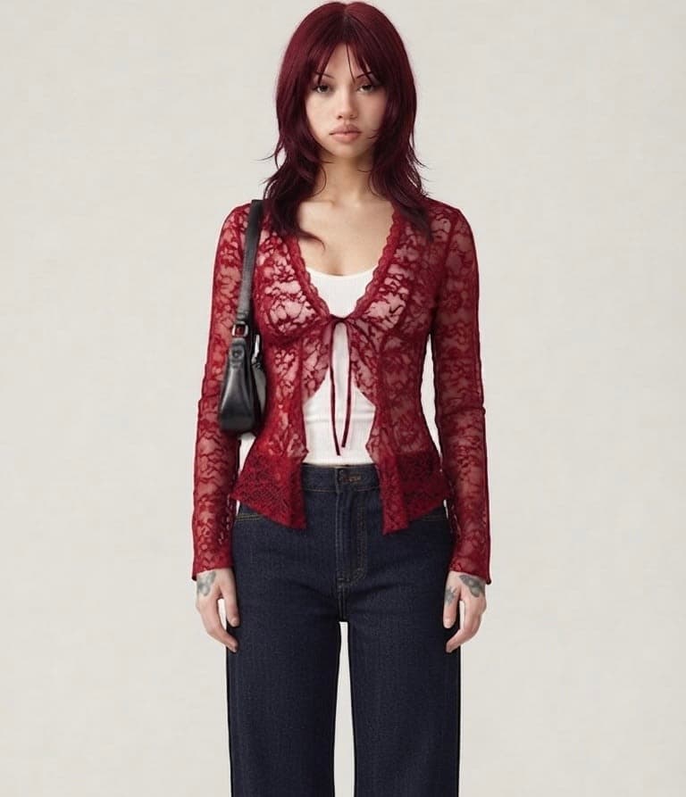 The Scarlet Tie Top 2