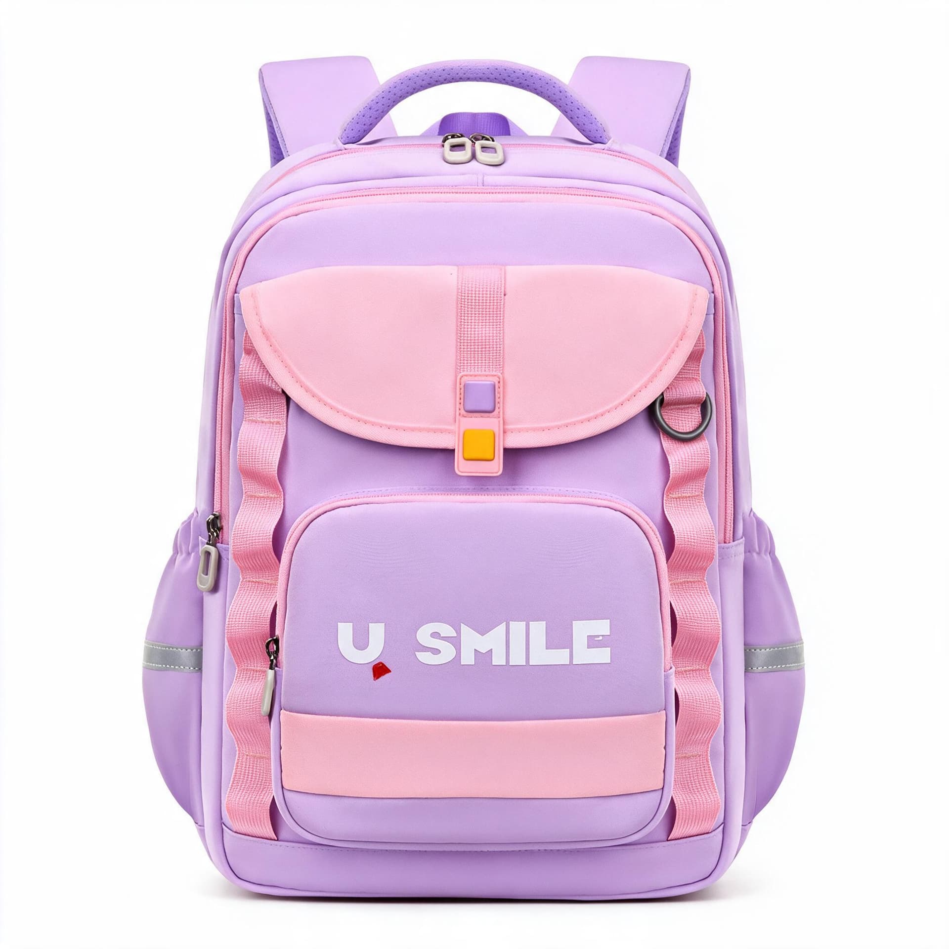 Sac à Dos Scolaire pour Enfnats U-Smile Mauve SACKDS09MV - حقيبة مدرسية للأطفال 2
