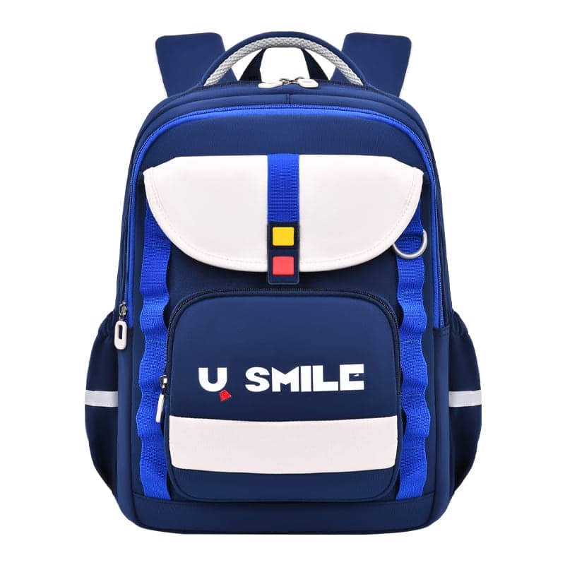 Sac à Dos Scolaire pour Enfnats U-Smile Bleu et Blanc SACKDS09BB - حقيبة مدرسية للأطفال 3