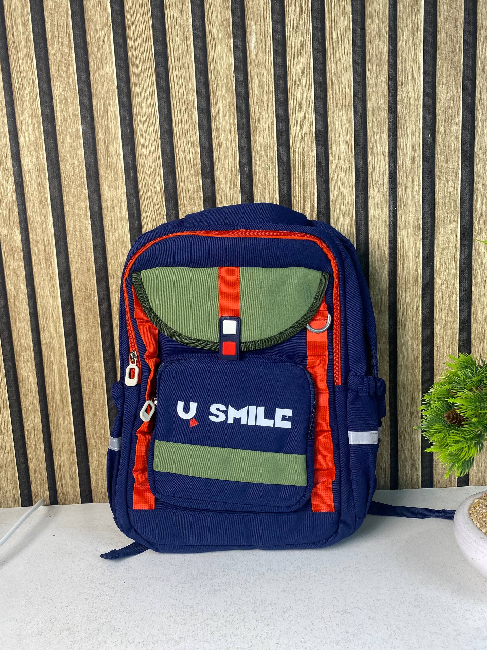 Sac à Dos Scolaire pour Enfnats U-Smile Bleu et Vert SACKDS09BV - حقيبة مدرسية للأطفال 4