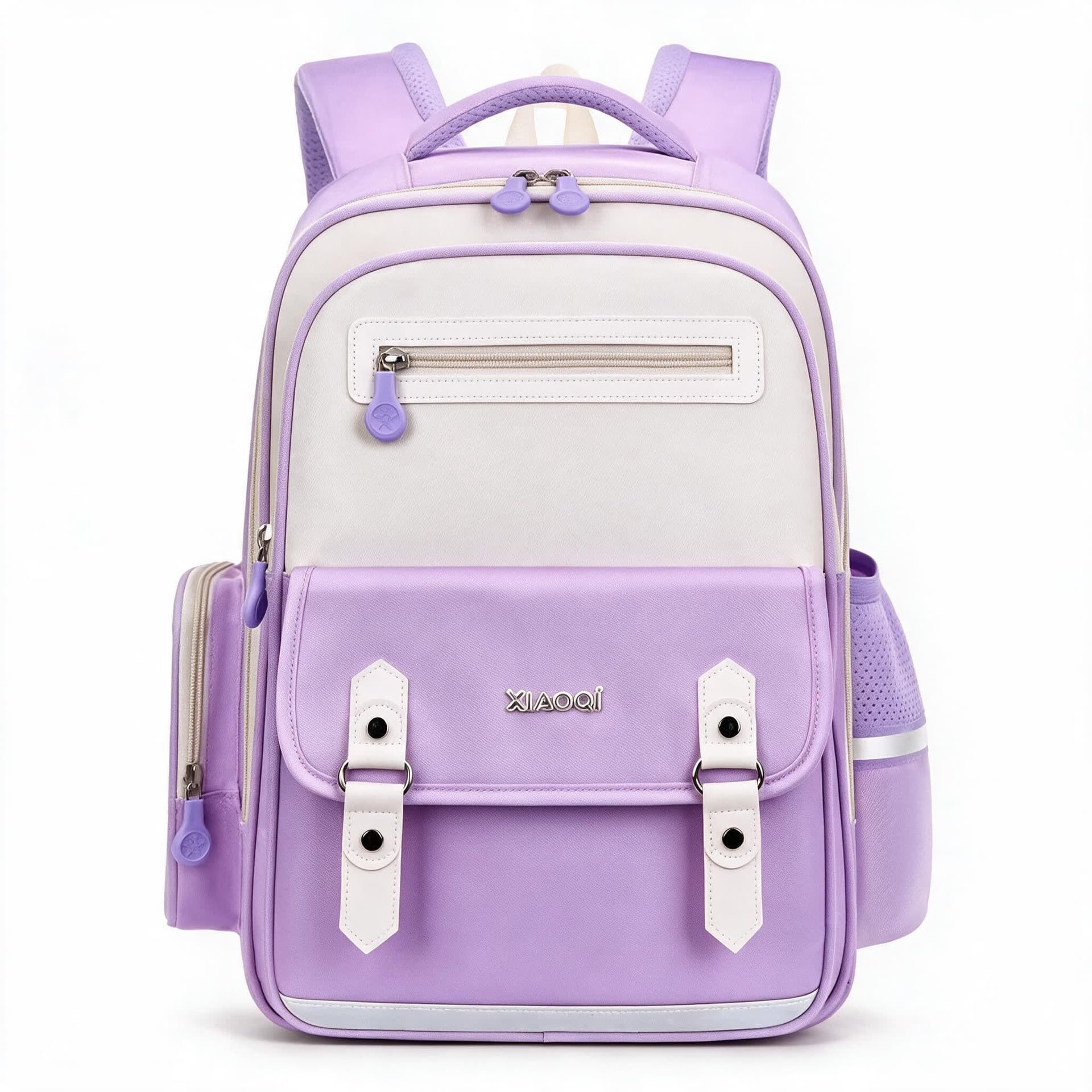 Sac à Dos Scolaire Style Kawaii Grand Volume Tissu Imperméable Bleu Nuit SACKDS08BLN - حقيبة مدرسية بتصميم كاوايي 5