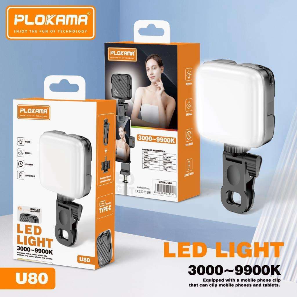 Plokama u80 pro led light 4