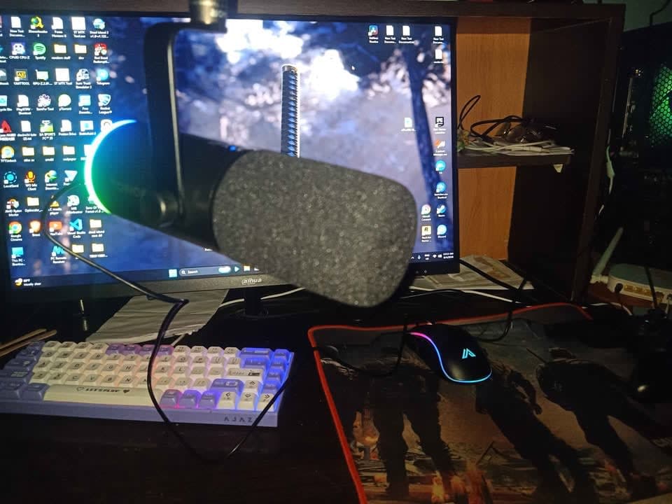 🎤 MIC TONOR TD510 Air S H+ USB / XLR / Phone/ WITH STAND BOOM ARM (ستاند يجي معاه لداخل ف box)jdid 2