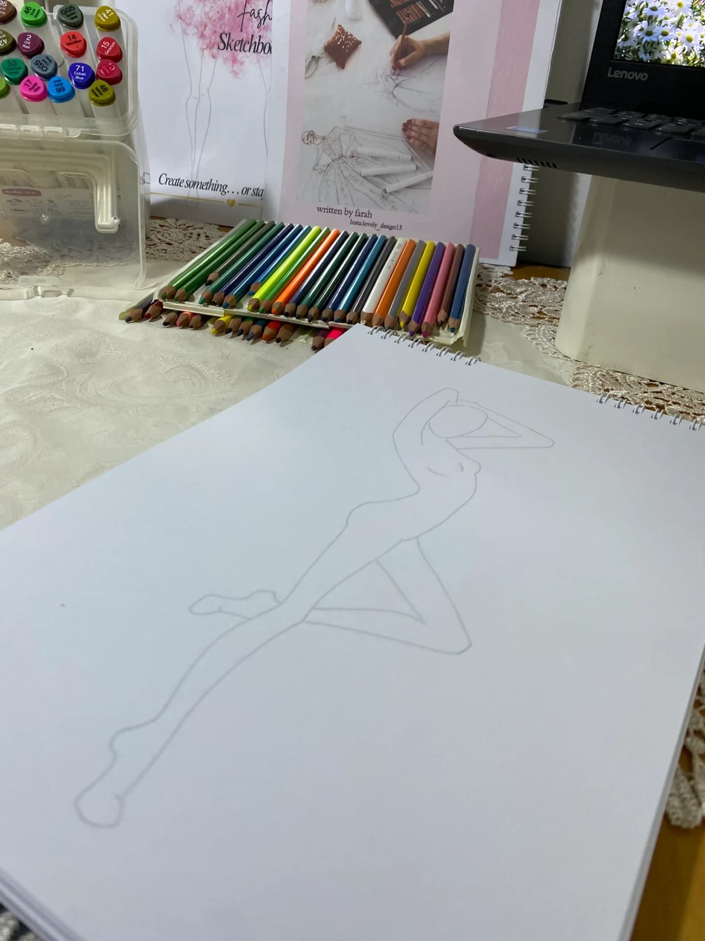 sketch book guide dessin 2