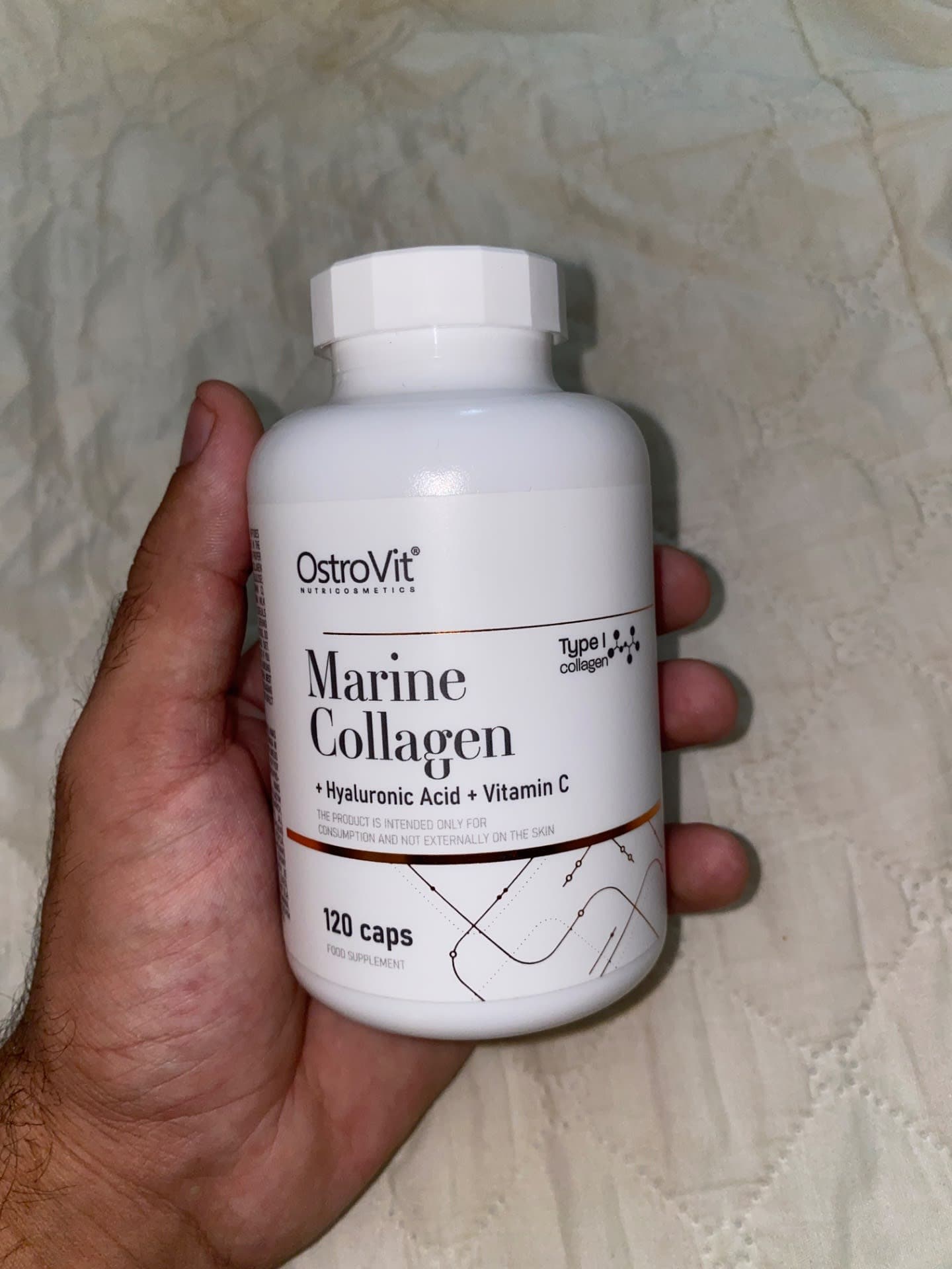OstroVit Marine Collagen + Hyaluronic Acid + Vitamin C – 120 Capsules 4