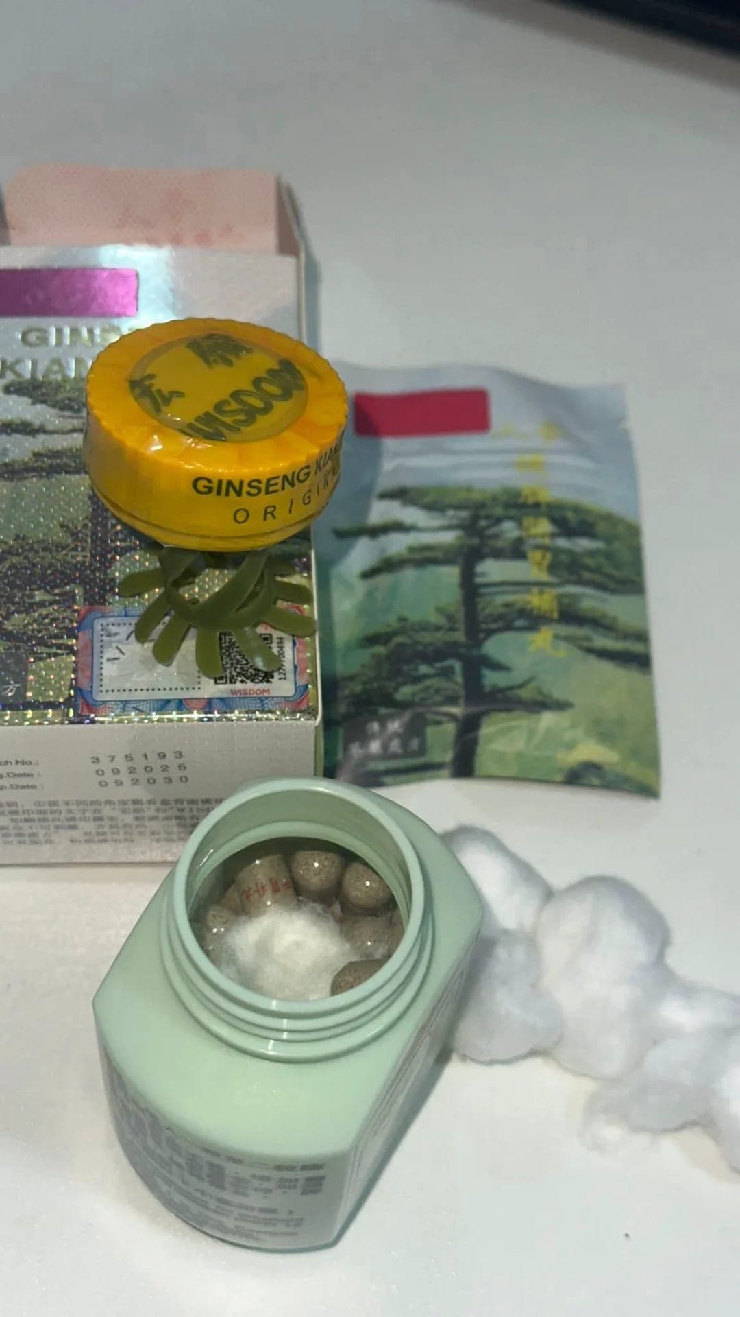 حبوب الجينسينغ Kianpi Pil الأصلية 2