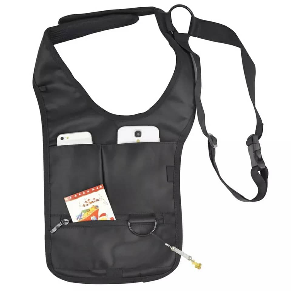 Sacoche  sous-bras Anti-vol Multi-Poche Design Élégant Pour Voyage Quotidien 5