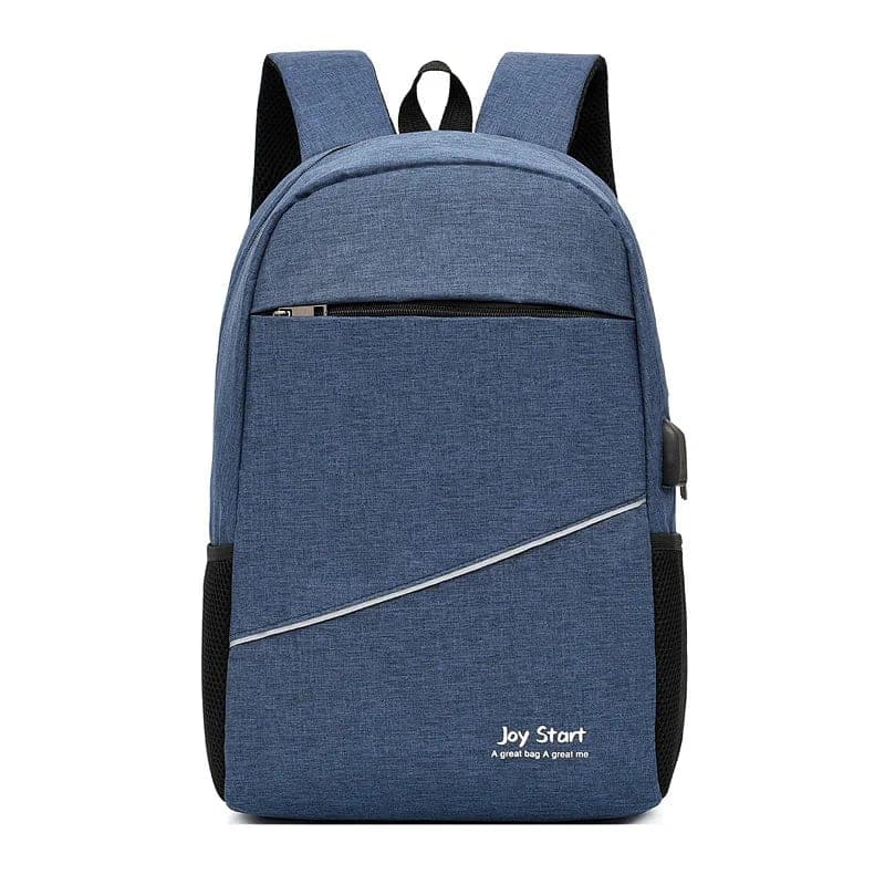 3 PCS Sac à dos multifonctionnel Avec Sortie USB ET Sortie kit-man - bleu  3