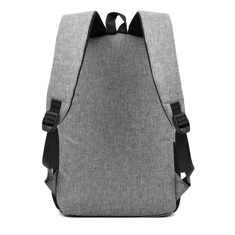 3 PCS Sac à dos multifonctionnel Avec Sortie USB ET Sortie kit-man - Gris 3