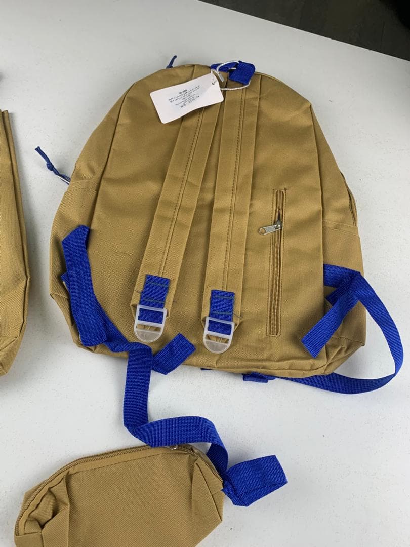 Ensemble de sacs d’école Kawai pour adolescents 4Pcs Lapin X Marron – محفظة 4 قطع كاواي بني  3